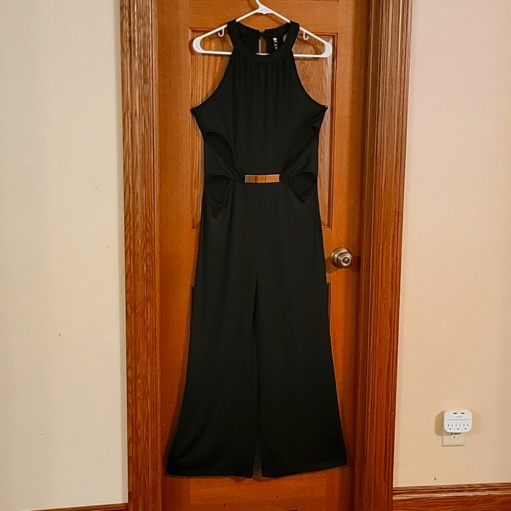 XL black jumpsuit